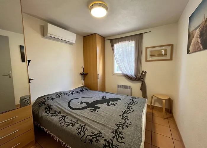 Belle Entierement Climatisee 4 10 Couchages, Fibre Wifi, 2 Terrasses Parking Privatif Dans Securisee Piscine Commune 800 M De La Lrcs69 * Portiragnes